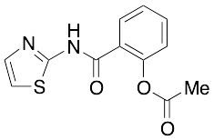 2-Acetoxy-N-(2-thiazolyl)benzamide