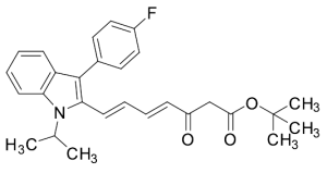 Fluvastatin 3-Oxo-4,6-diene O-tert-Butyl Ester