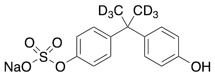 Bisphenol A Monosulfate Sodium Salt-d6 (90%)