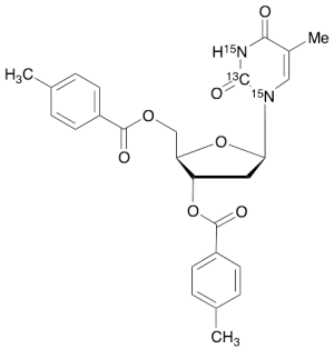 3',5'-Di-p-toluate Thymidine-13C,15N2