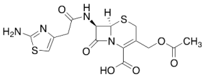 (6R-trans)-3-[(Acetyloxy)methyl]-7-[[(2-amino-4-thiazolyl)acetyl]amino]-8-oxo-5-thia-1-azabicyclo[4.2.0]oct-2-ene-2-carboxylic Acid