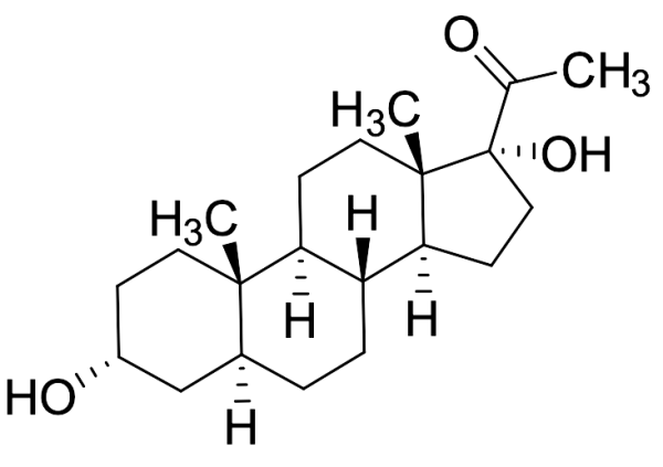 (3alpha,5alpha)-3,17-Dihydroxypregnan-20-one