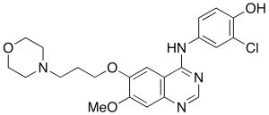 4-Defluoro-4-hydroxy Gefitinib