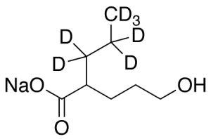 rac 5-Hydroxy Valproic Acid-d7 Sodium Salt