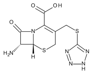(6R-trans)-7-Amino-8-oxo-3-[(1H-tetrazol-5-ylthio)methyl]-5-thia-1-azabicyclo[4.2.0]oct-2-ene-2-carboxylic Acid