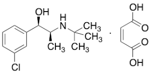 rel-(1R,2S)-erythro-Dihydro Bupropion Maleate