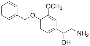 2-(4-Benzyloxy-2-methoxyphenyl)-2-hydroxy-ethylamine