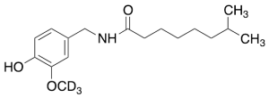 Nordihydrocapsaicin-d3
