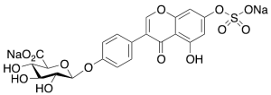 Genistein-7-sulfate 4’-b-D-glucuronide Disodium Salt