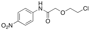 2-(2-Chloroethoxy)-N-(4-nitrophenyl)acetamide