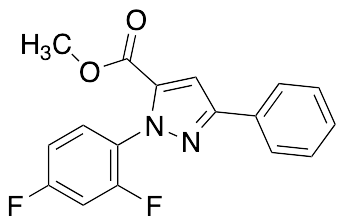 Methyl 1-(2,4-Difluorophenyl)-3-phenyl-1H-pyrazole-5-carboxylate