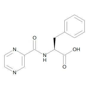 N-Pyrazinylcarbonyl-L-phenylalanine