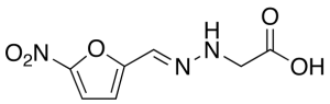 2-[-2[(5-Nitro-2-furanyl)methylene]hydrazinyl]acetic Acid