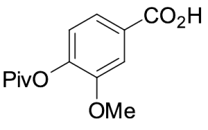 3-Methoxy-4-(pivaloyloxy)benzoic Acid