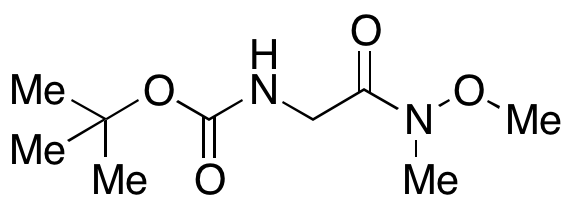 tert-Butyl (2-(Methoxy(methyl)amino)-2-oxoethyl)carbamate