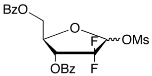 2-Deoxy-2,2-difluoro-D-erythro-ribofuranose-3,5-dibenzoate 1-Methanesulfonate