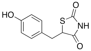 5-(4-Hydroxybenzyl)thiazolidine-2,4-dione