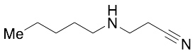 3-(Pentylamino)propanenitrile