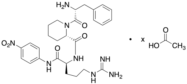 L-Argininamide-D-phenylalanyl-L-2-piperidinecarbonyl-N-(4-nitrophenyl) Acetic Acid (D-PHE-PIP-ARG-PNA)