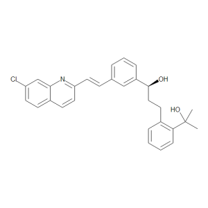 2-[3-(S)-[3-(2-(7-Chloro-2-quinolinyl)ethenyl)phenyl]-3-hydroxypropyl]phenyl-2-propanol
