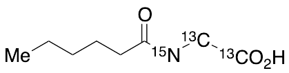 Hexanoyl Glycine-13C2,15N