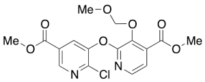 Methyl 6-Chloro-5-((4-(methoxycarbonyl)-3-(methoxymethoxy)pyridin-2-yl)oxy)nicotinate