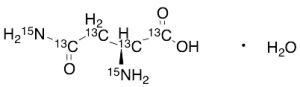 L-Asparagine-13C4, 15N2 Hydrate
