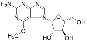 7-b-D-Arabinofuranosyl-6-methoxy-7H-purin-2-amine