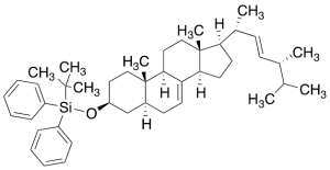 (3Beta,5Alpha,22E)-3-[[(1,1-Dimethylethyl)diphenylsilyl]oxy] Ergosta-7,22-diene