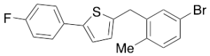 2-[(5-Bromo-2-methylphenyl)methyl]-5-(4-fluorophenyl)thiophene