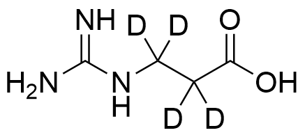 3-Guanidinopropionic Acid-D4