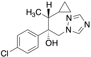 (AlphaS)-rel-Alpha-(4-Chlorophenyl)-Alpha-[(1R)-1-cyclopropylethyl]-1H-1,2,4-triazole-1-ethanol