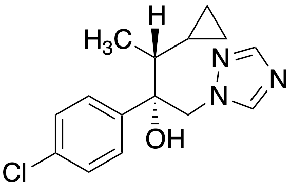 (aS)-rel-a-(4-Chlorophenyl)-a-[(1R)-1-cyclopropylethyl]-1H-1,2,4-triazole-1-ethanol