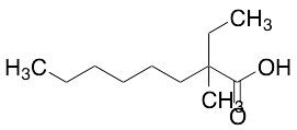 2-ethyl-2-methyloctanoic acid