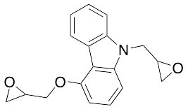 4-(2-Oxiranylmethoxy)-9-(2-oxiranylmethyl)-9H-carbazole