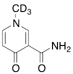 1,4-Dihydro-1-methyl-4-oxo-3-pyridinecarboxamide-d3
