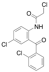 2-Chloro-N-[4-chloro-2-(2-chlorobenzoyl)phenyl]acetamide