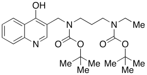 N,N-Di-(tert-butyloxy)-3-[[[3-(ethylamino)propyl]amino]methyl]-4-quinolinol