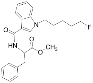 Methyl 2-(1-(5-Fluoropentyl)-1H-indole-3-carboxamido)-3-phenylpropanoate