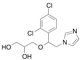 3-[1-(2,4-Dichlorophenyl)-2-(1H-imidazol-1-yl)ethoxy]-1,2-propanediol(Mixture of Diastereomers)