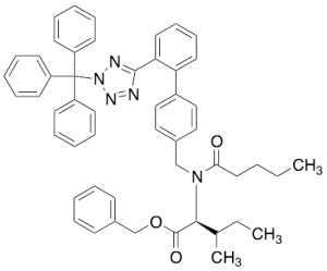 Isoleucine O-Benzyl N-Titryl Valsartan