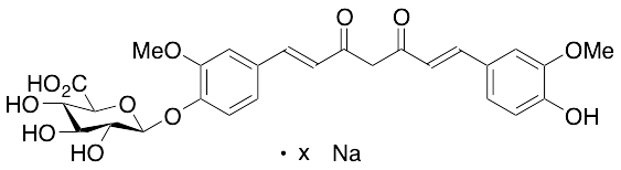 Curcumin Beta-D-Glucuronide Sodium Salt