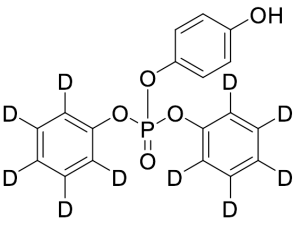 Diphenyl p-Hydroxyphenyl Phosphate-d10 (major)