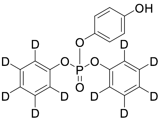 Diphenyl p-Hydroxyphenyl Phosphate-d10 (major)
