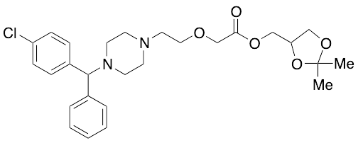 Cetirizine (2,2-Dimethyl-1,3-dioxolan-4-yl)methyl ester