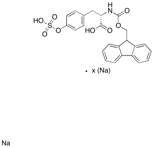 Fmoc-O-sulfo-L-tyrosine Sodium Salt