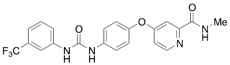 N-Methyl-4-[4-[[[[3-(trifluoromethyl)phenyl]amino]carbonyl]amino]phenoxy]-2-pyridinecarboxamide