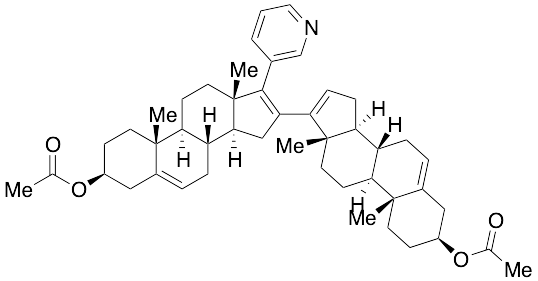(3beta)-16-[(3beta)-3-(Acetyloxy)androsta-5,16-dien-17-yl]-17-(3-pyridinyl)-androsta-5,16-dien-3-ol 3-Acetate