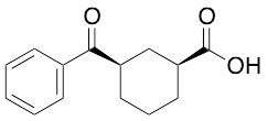cis-3-Benzoylcyclohexane-1-carboxylic Acid
