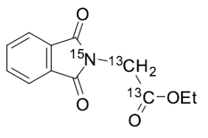 1,3-Dihydro-1,3-dioxo-2H-iIsoindole-2-15N-2-acetic-carboxy,alpha-13C2 Acid Ethyl Ester